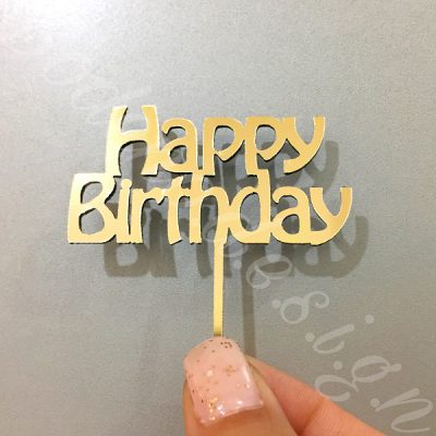 تاپر کیک تولدت مبارک