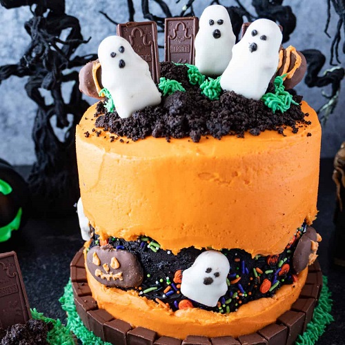 تزیینات کیک هالووین