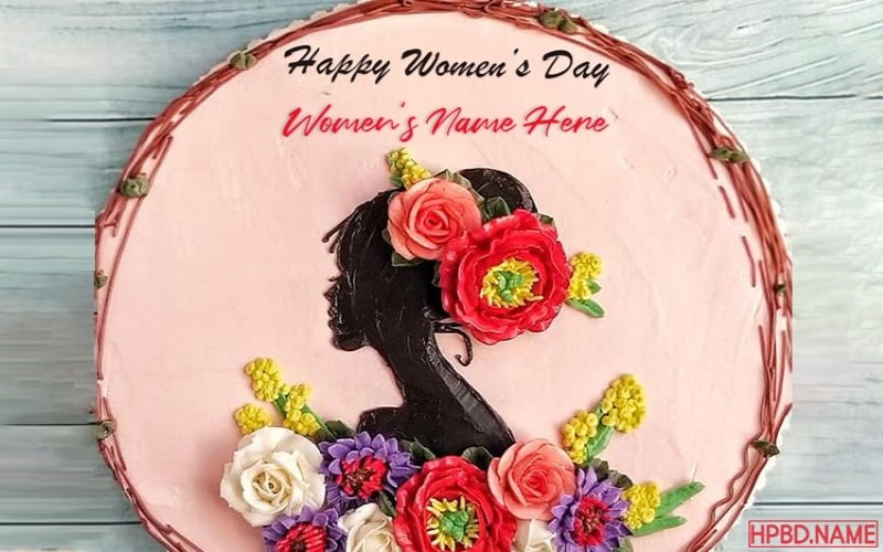 تزئین کیک روز زن